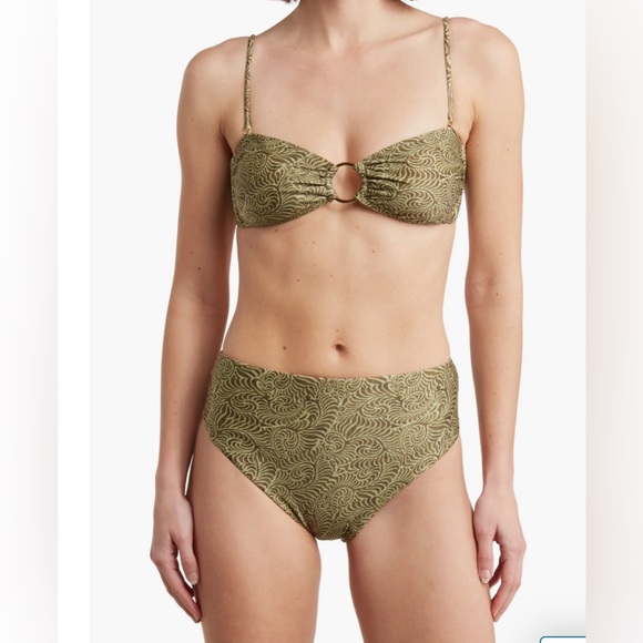 Ortiz Greta Two-Piece Swimsuit Bikini High Waisted Strapless